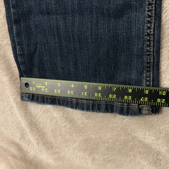 Banana Republic Women Bootcut Jeans Size 32/14 Blue Denim Medium Wash Casual Y2K - Picture 4 of 12
